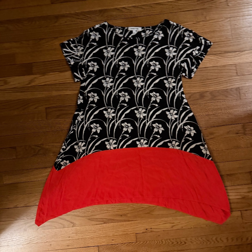 Beautiful ELIZABETH & JAMES 100% silk dress, size 4